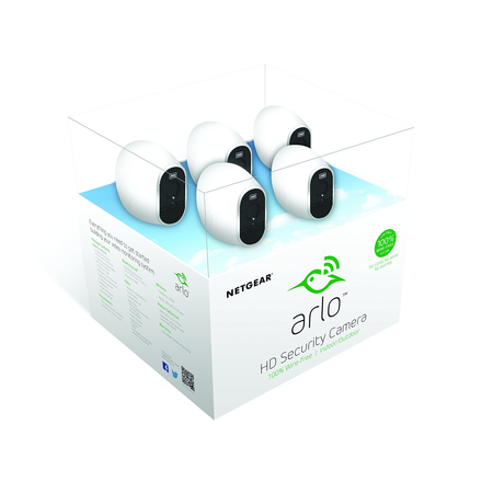 Arlo by NETGEAR Security System – 5 Wire–Free HD Cameras | Indoor/Outdoor | Night Vision (VMS3530)