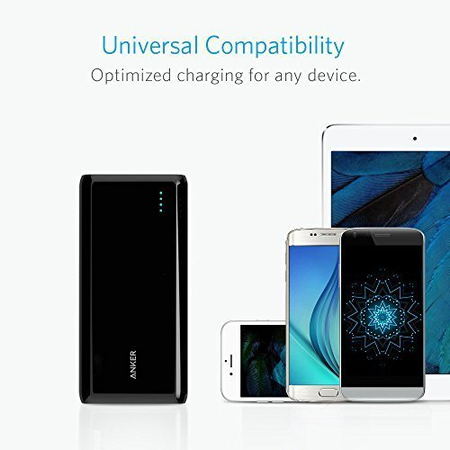 Anker Astro E7 26800mAh Ultra-High Capacity 3-Port 4A Compact Portable Charger External Battery Power Bank with PowerIQ Technology for iPhone, iPad, Nintendo Switch and More