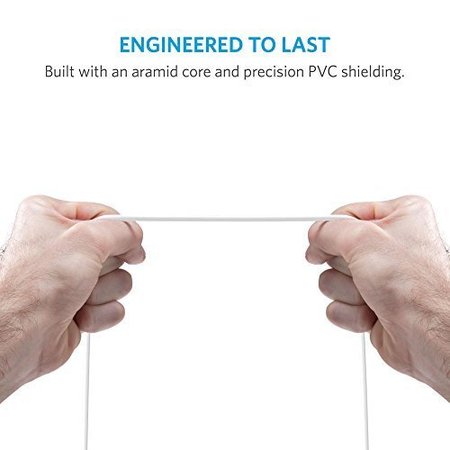 [3 Pack] Anker PowerLine Lightning Cable (3ft) Apple MFi Certified - Lightning Cables for iPhone X / 8 / 8 Plus / 7 / 7 Plus 6s / 6s Plus / 6 / 6 Plus/ 5s / 5, iPad mini / 4 / 3 / 2, iPad Pro Air 2