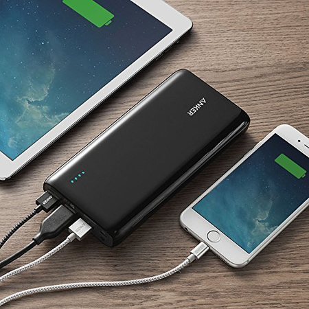 Anker Astro E7 26800mAh Ultra-High Capacity 3-Port 4A Compact Portable Charger External Battery Power Bank with PowerIQ Technology for iPhone, iPad, Nintendo Switch and More