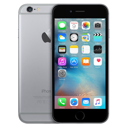 Apple iPhone 6 Plus, GSM Unlocked, 128GB - Silver (Certified Refurbished)