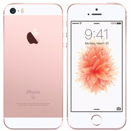 Apple iPhone SE A1662 GSM Unlocked Phone, 16GB, Rose Gold (Certified Refurbished)