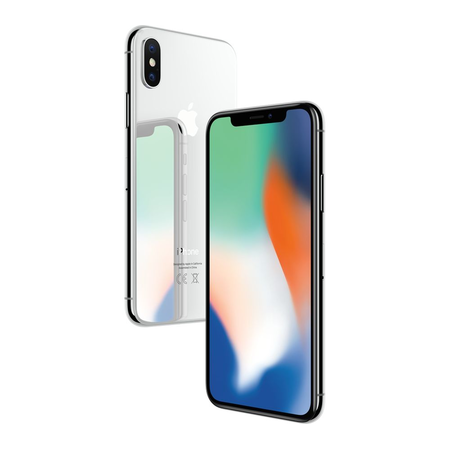 Apple iPhone X, Fully Unlocked 5.8", 256 GB - Silver