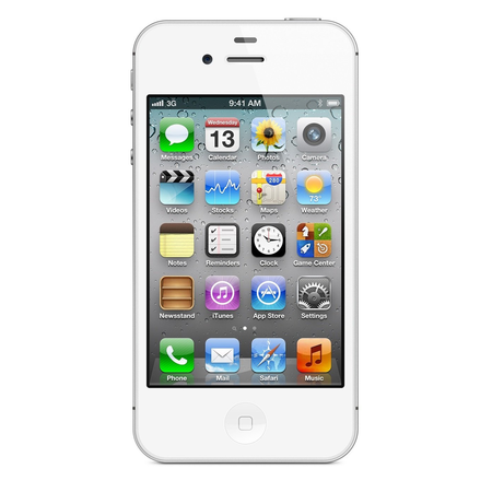 Apple iPhone 4S Unlocked Cellphone, 16GB, White