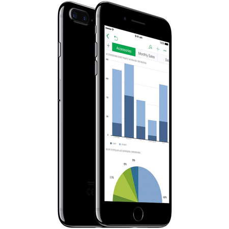 Apple iPhone 7 Plus 32 GB Unlocked, Jet Black US Version (Jet Black)