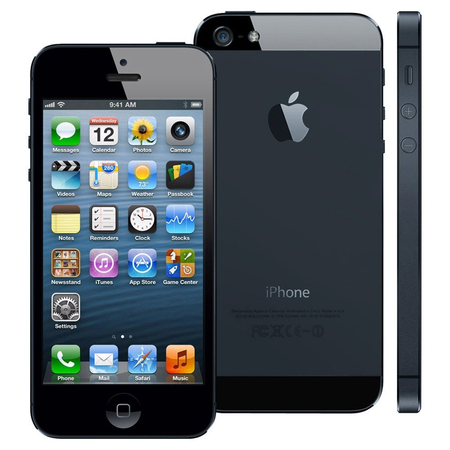 Apple iPhone 5 32GB Factory Unlocked GSM Cell Phone - Black (Certified Refurbished)