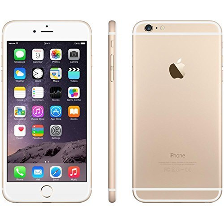 Apple iPhone 6 Plus 64GB Factory Unlocked GSM 4G LTE Smartphone, Gold (Certified Refurbished)