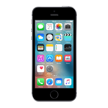 Apple iPhone SE 16 GB Factory Unlocked for GSM ONLY, Black (Certified Refurbished)