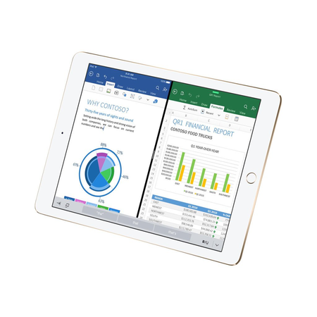 iPad Pro 9.7-inch  (32GB, Wi-Fi + Cellular,  Gold) 2016 Model