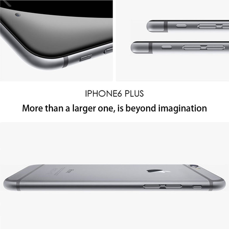 Apple iPhone 6 Plus, Fully Unlocked, 16GB - Silver (Certified Refurbished)