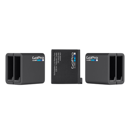 GoPro Dual Battery Charger + Battery (HERO6 Black/HERO5 Black) (GoPro Official Accessory)