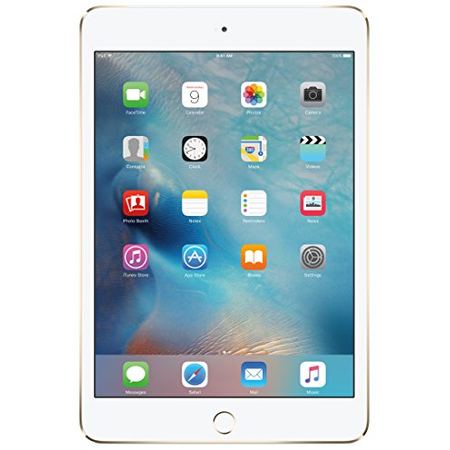 Apple iPad mini 4 (128GB, Wi-Fi + Cellular, Gold)