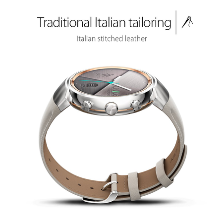 ASUS WI503Q-SL-BG ZenWatch 3 1.39-Inch Amoled Smart Watch with Beige Leather Strap