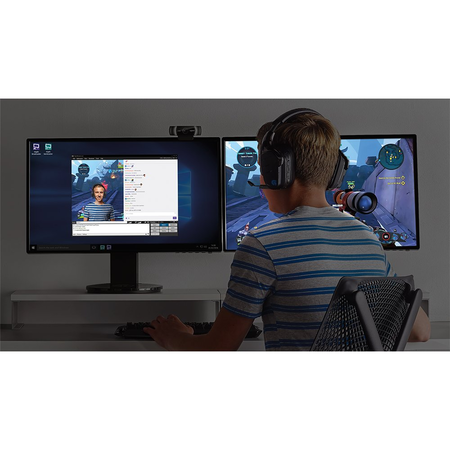 Logitech 1080p Pro Stream Webcam for HD Video Streaming and Recording at 1080p 30FPS