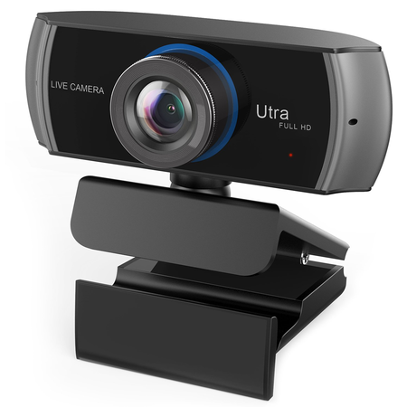 Full HD Webcam 1080P/1536P, Widescreen Video Calling and Recording, Digital Web Camera with Microphone, Stream Cam for PC, Laptops and Desktop