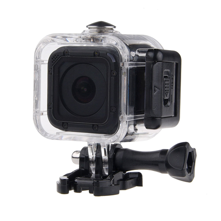 CamKix Waterproof Housing for GoPro Hero5 / Hero4 Session Action Camera - For Underwater Use - Water Resistant up to 132ft (40m) - Take Your Camera 4x Deeper - The Ideal Scuba Gear / Diving Accessory