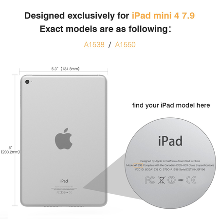 Apple iPad mini 4 (128GB, Wi-Fi, Space Gray)