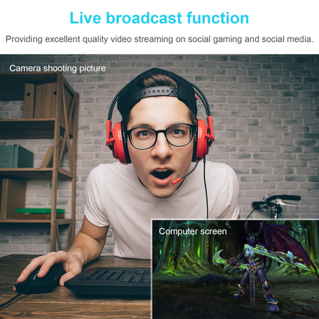Full HD Webcam 1080P/1536P, Widescreen Video Calling and Recording, Digital Web Camera with Microphone, Stream Cam for PC, Laptops and Desktop