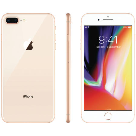 Apple iPhone 8 Plus 64 GB Unlocked, Gold US Version