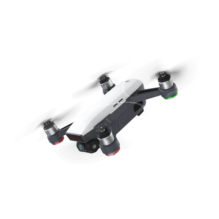 DJI Spark Quadcopter (Alpine White) CP.PT.000731 + Sony 64GB microSDXC + Card Reader + Fibercloth + DJI Goggles FPV Headset CP.PT.000672 Bundle