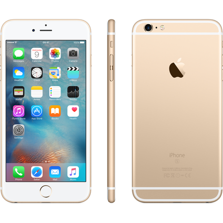 Apple iPhone 6S Plus, GSM Unlocked, 64 GB - Gold (Certified Refurbished)