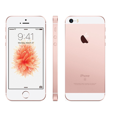 Apple iPhone SE A1662 GSM Unlocked Phone, 16GB, Rose Gold (Certified Refurbished)