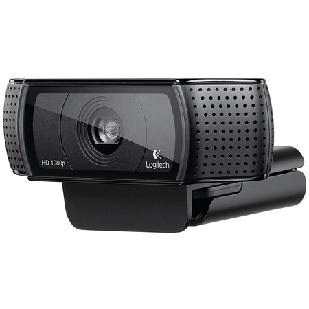 Logitech HD Pro Webcam C920, Widescreen Video Calling and Recording, 1080p Camera, Desktop or Laptop Webcam