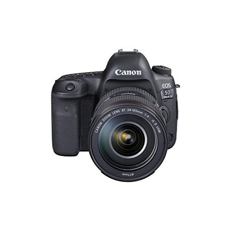 Canon EOS 5D Mark IV Full Frame Digital SLR Camera with EF 24-105mm f/4L IS II USM Lens Speedlite Flash Bundle