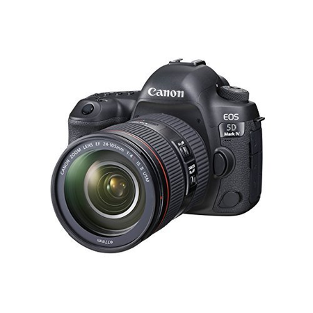 Canon EOS 5D Mark IV Full Frame Digital SLR Camera with EF 24-70mm f/4L IS USM Lens Battery Bundle