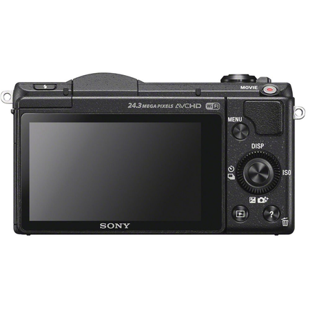 Sony Alpha a5100 HD 1080p Mirrorless Digital Camera Black + 16-50mm Lens Kit + 32GB Accessory Bundle + DSLR Photo Bag + Extra Battery + Wide Angle Lens + 2x Telephoto Lens + Flash + Remote + Tripod