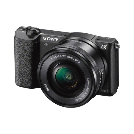 Sony Alpha a5100 Mirrorless Digital Camera w/ 16-50mm Lens & 64GB SD Card Bundle