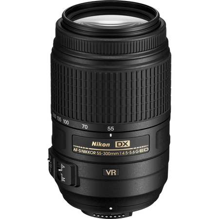 Nikon D7500 DSLR Camera with 18-140mm Lens 1582 + Nikon AF-S DX NIKKOR 55-300mm f/4.5-5.6G ED VR Lens + Sony 128GB SDXC Card + Digital Slave Flash + HDMI Cable + Carrying Case + Remote Bundle
