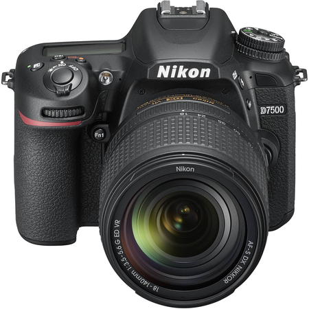 Nikon D7500 DSLR Camera with 18-140mm Lens 1582 + Nikon AF-S DX NIKKOR 55-300mm f/4.5-5.6G ED VR Lens + Sony 128GB SDXC Card + Digital Slave Flash + HDMI Cable + Carrying Case + Remote Bundle