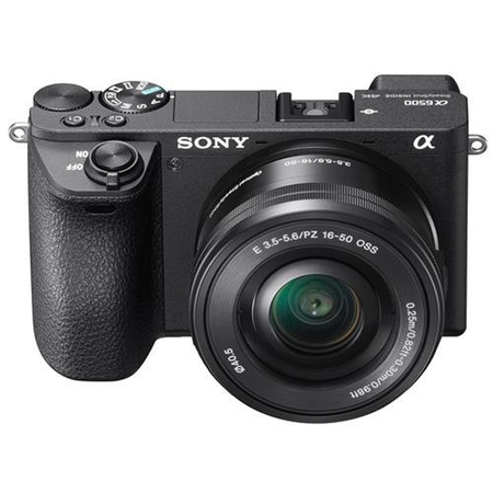 Sony Alpha a6500 Mirrorless Digital Camera Bundle with 2.95" LCD, Black (ILCE6500KIT)