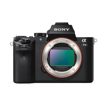 Sony Alpha a7II Mirrorless Digital Camera (Body) + 55mm F1.8 Full Frame Prime Lens - Fixed