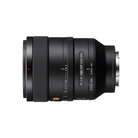 Sony SEL100F28GM 100mm f2.8 Medium-telephoto Fixed Prime Camera Lens, Black