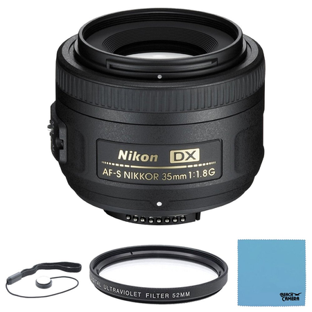 Nikon Lens for DSLR Cameras with Circular Polarizer Lens