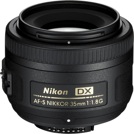 Nikon AF-S DX NIKKOR 35mm f/1.8G Lens with Auto Focus for Nikon DSLR Cameras
