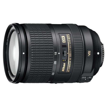 Nikon AF-S DX NIKKOR 18-300mm f/3.5-5.6G ED Vibration Reduction Zoom Lens with Auto Focus for Nikon DSLR Cameras