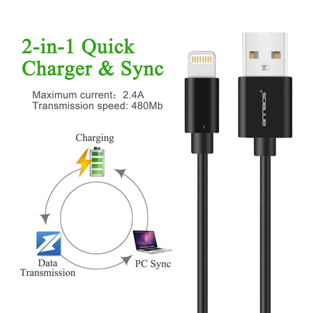 ANNBOS lightning usb charging cable