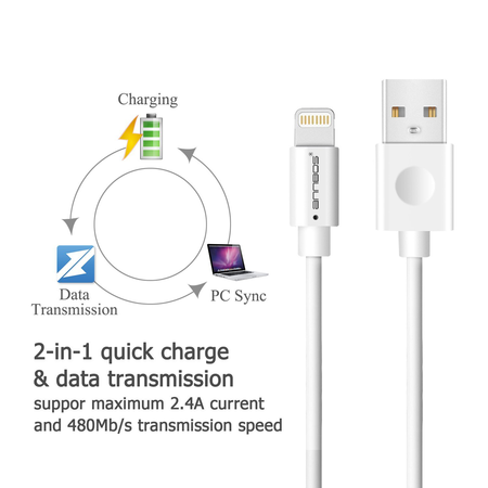 ANNBOS lightning usb charging cable