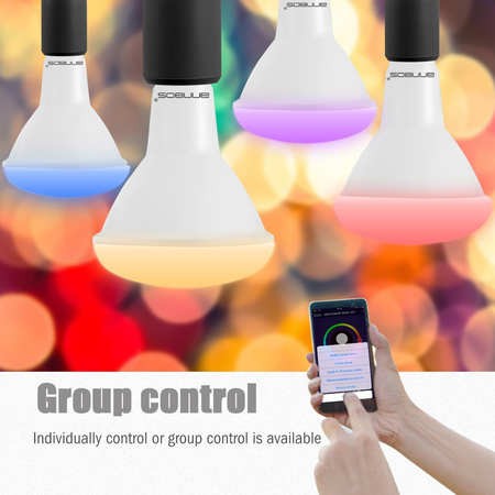 ANNBOS Bluetooth wifi Smart led Light Bulb