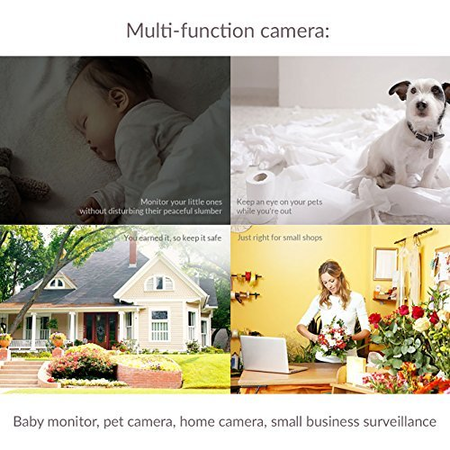 ANNBOS Home Camera, Wireless IP Video Suveillance System with Night Vision