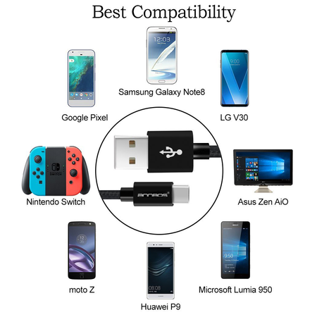 ANNBOS micro usb charging cable
