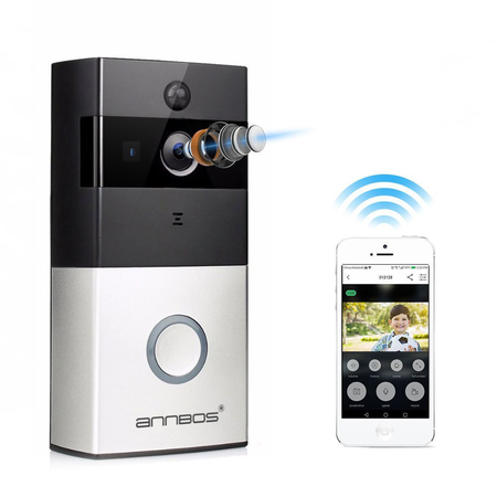 ANNBOS Smart doorbell wireless wifi detection real time