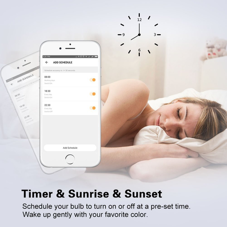 ANNBOS Bluetooth wifi Smart led Light Bulb