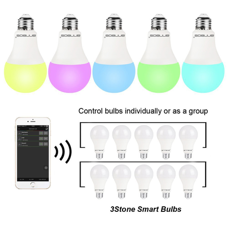 ANNBOS Bluetooth wifi Smart led Light Bulb