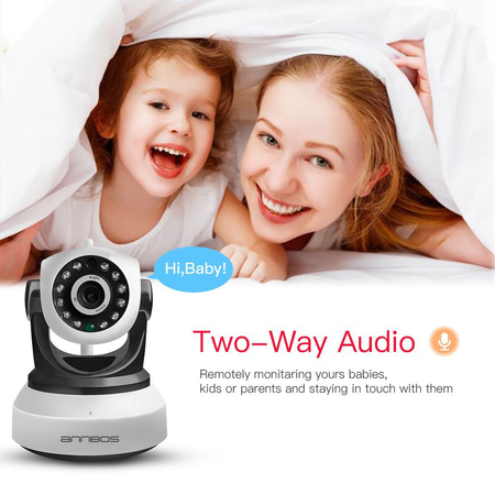 ANNBOS IP Camera Wireless Wifi 720P HD Night Vision Home Surveillance Security Alarm System