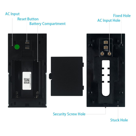 ANNBOS Smart doorbell wireless wifi detection real time