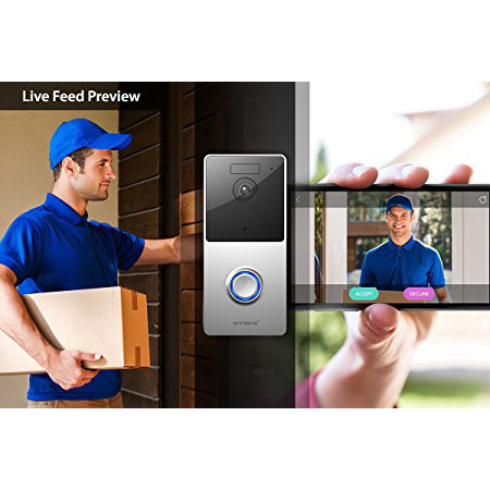 ANNBOS Wireless wifi video motion sensor Doorbell